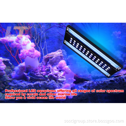 Remote Control Dimmable 204W LED Aquarium Light